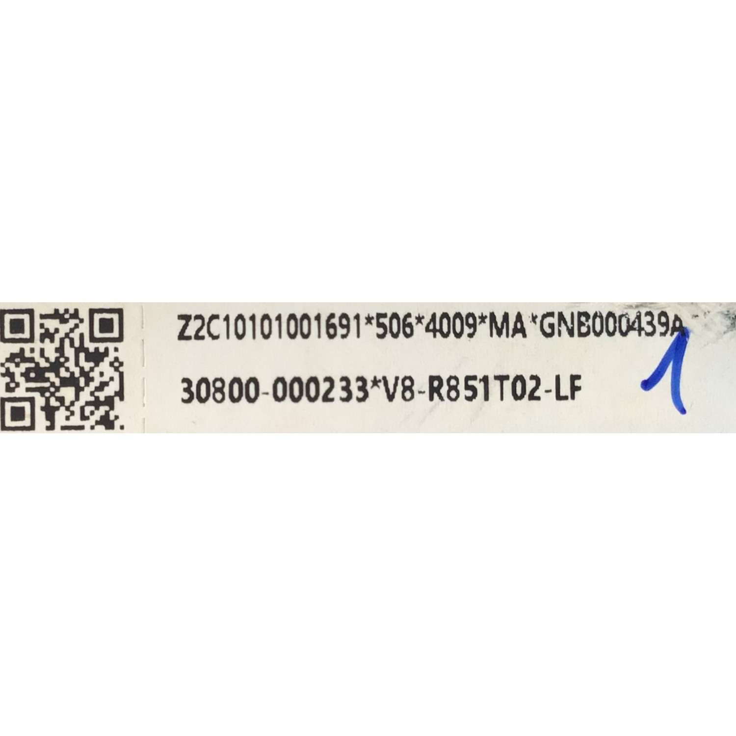 MAIN PARA TV TCL / NUMERO DE PARTE 30800-000233 / 40-RT51T3-MAB2HG /Z2C10101001691 / GNB000439A / V8-R851T02-LF / PANEL LVU430NDEL / DISPLAY T430QVN03.0 / MODELO 43S434 - Imagen 3